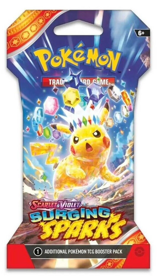 Pokémon TCG -  Surging Sparks Sleeved Booster Pack (ENG.)